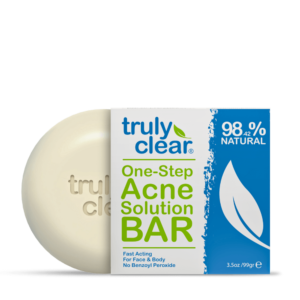 Truly Clear bar box <h6>This bundle includes our most favorite products.</h6> <ul> <li>1 Truly Clear Bar</li> <li>72 Truly Clear Acne Patches</li> <li>10 Truly Clear Zone Patches</li> <li>4 Truly Clear Cleansing Pads</li> </ul>