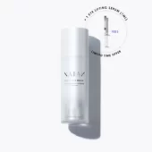 EYE FACE SERUM 1 FREE EYE LIFTING SYRINGE <span style="font-weight: 400;">Restore skin’s youthful strength, elasticity, and appearance with an abundance of DNA water-rich nutrients. NAIIAN Growth Factor Matrix re</span><span style="font-weight: 400;">news wrinkled, sagging skin around the entire face and eyes, for a brighter, supple, firmer look. </span> <span style="font-weight: 400;">Apply all over face, neck, décolleté, and hands. Always follow with moisturizer/oil.</span>