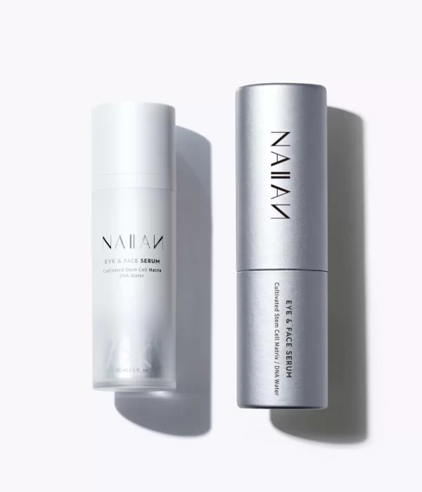 NAIIAN 30ml box <span style="font-weight: 400;">Restore skin’s youthful strength, elasticity, and appearance with an abundance of DNA water-rich nutrients. NAIIAN Growth Factor Matrix re</span><span style="font-weight: 400;">news wrinkled, sagging skin around the entire face and eyes, for a brighter, supple, firmer look. </span> <span style="font-weight: 400;">Apply all over face, neck, décolleté, and hands. Always follow with moisturizer/oil.</span>